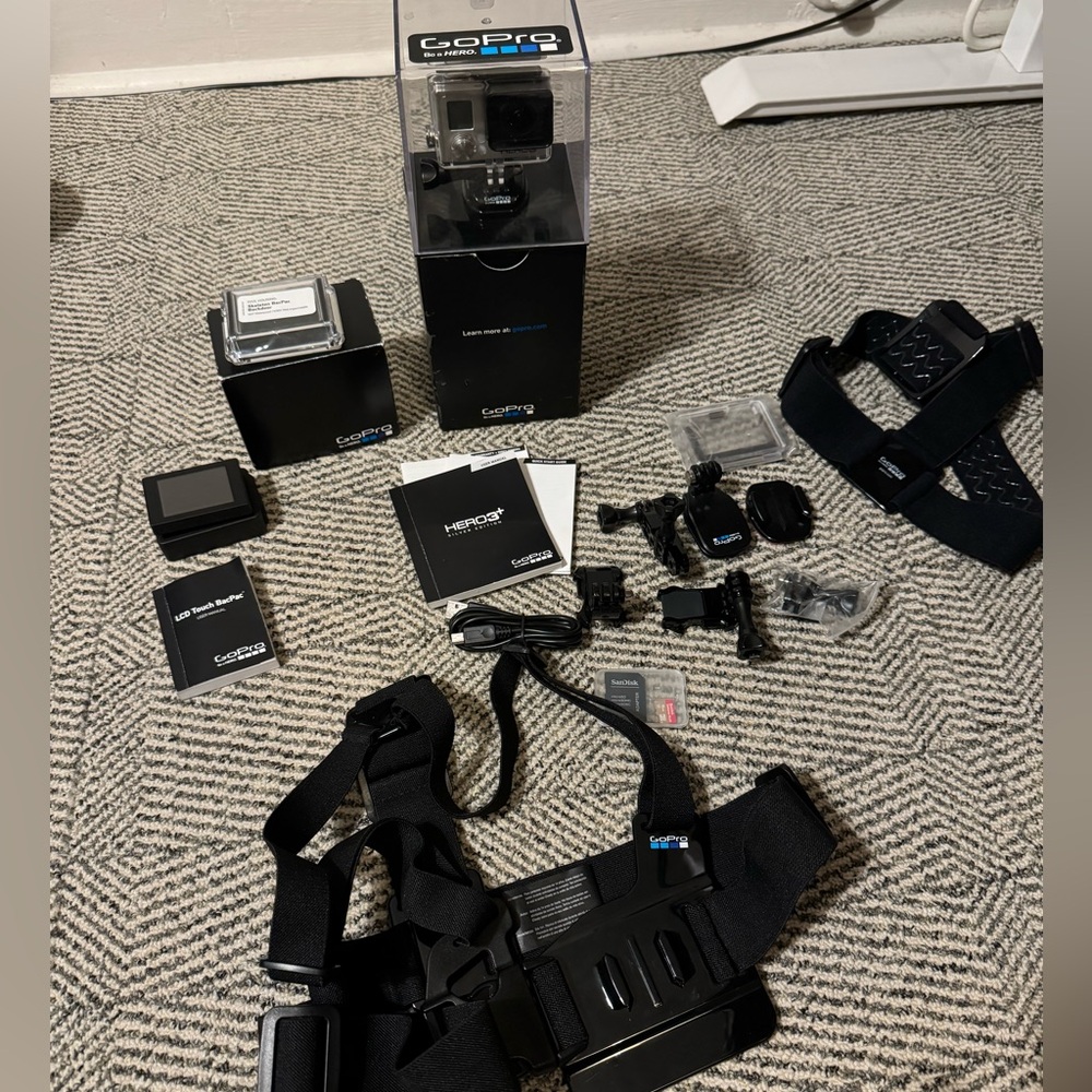 GoPro Hero 3+ and Accessories
